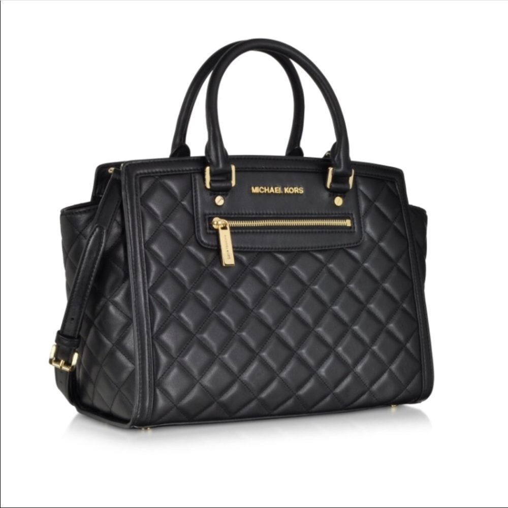Michael Kors large Selma quilted crossbody
